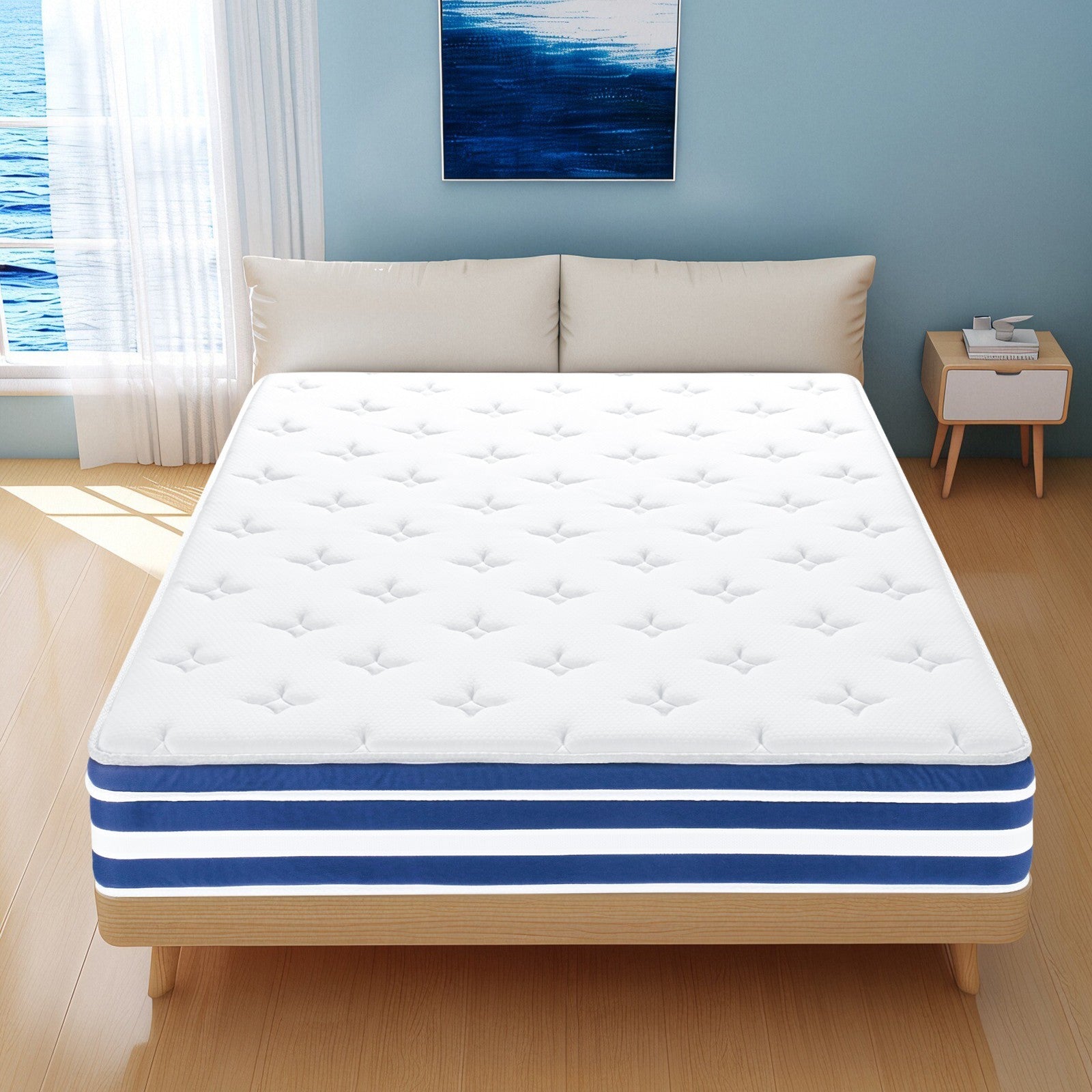 10" 12"Gel Memory Foam and Innerspring Hybrid Mattress Twin Full Queen King Size