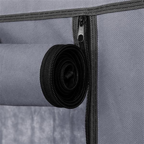 10 Tiers Shoe Rack with Dustproof Cover Closet Shoe Storage Cabinet Organizer