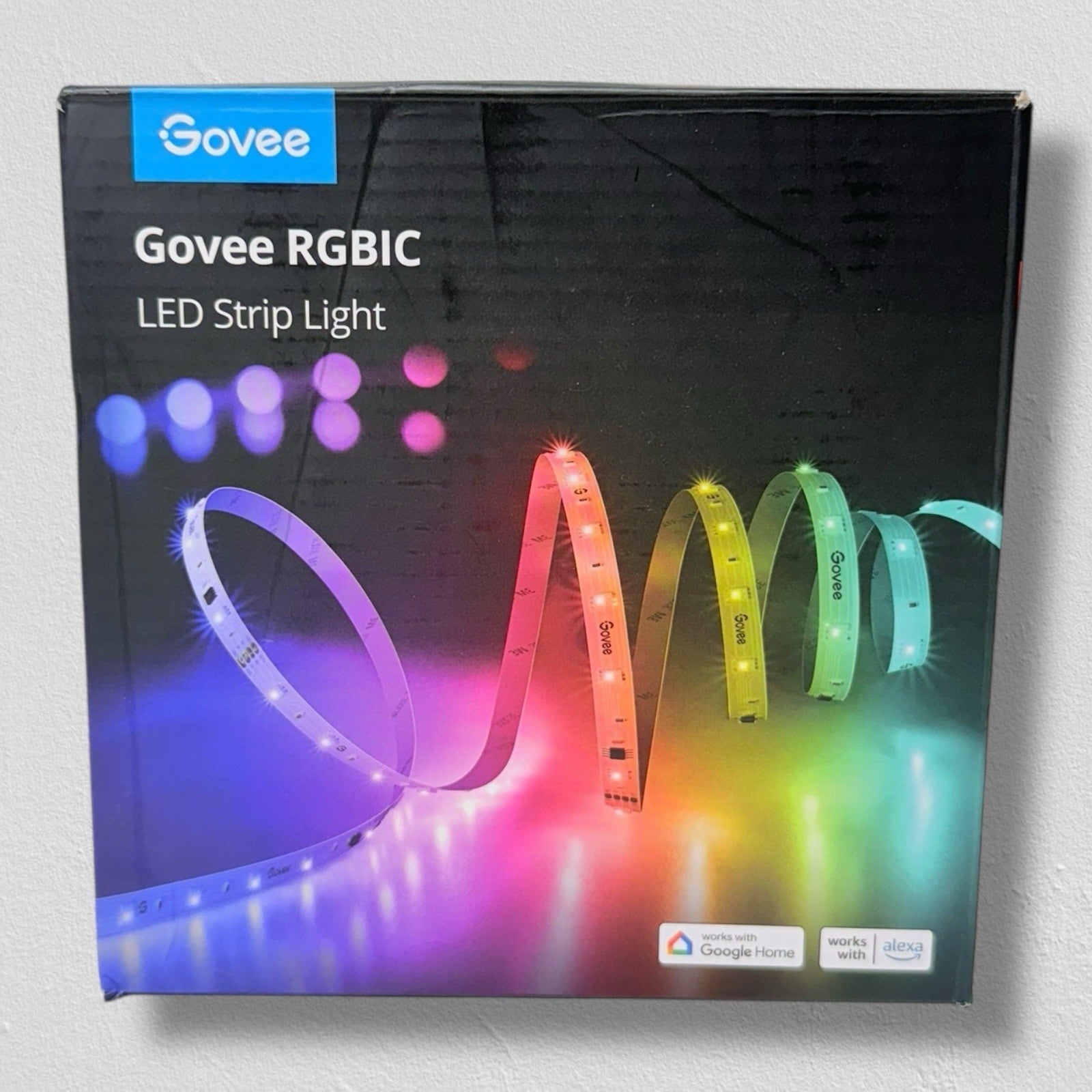 100Ft RGBIC LED Strip Lights, Smart LED Lights Work with Alexa and Google Assist