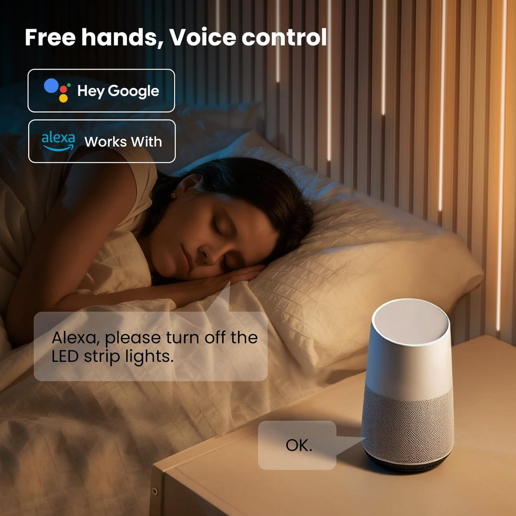 ** NEW RGB Smart Recessed LED Lighting for Acoustic Panels | WiFi/Alexa | 6-Pack