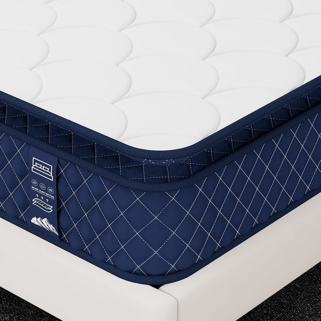 10" 12" 14" Twin Full Queen King Mattress in a Box Hybrid Spring Gel Memory Foam