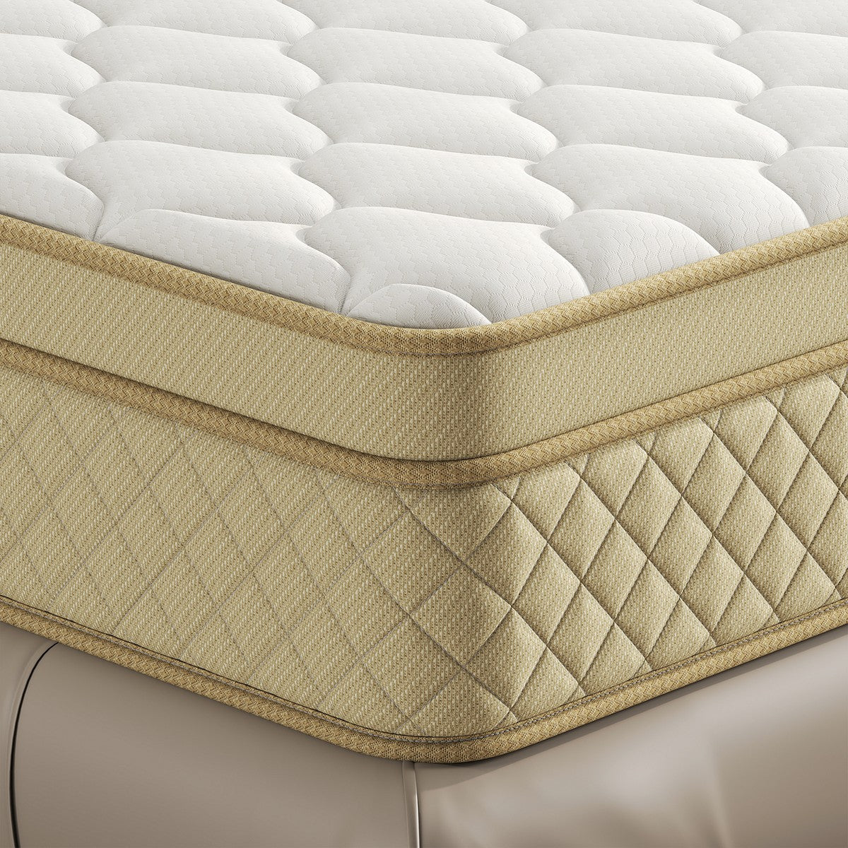 12" 14" Hybrid Mattress Gel Memory Foam Springs Twin Full Queen King In A Box