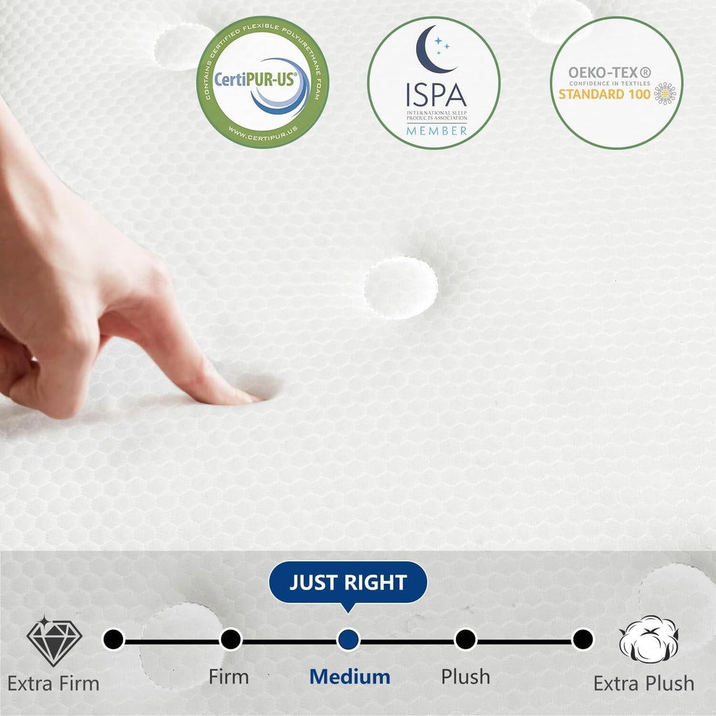 10"12"14" Hybrid Spring Mattress Twin Full Queen King Size Memory Foam in a Box