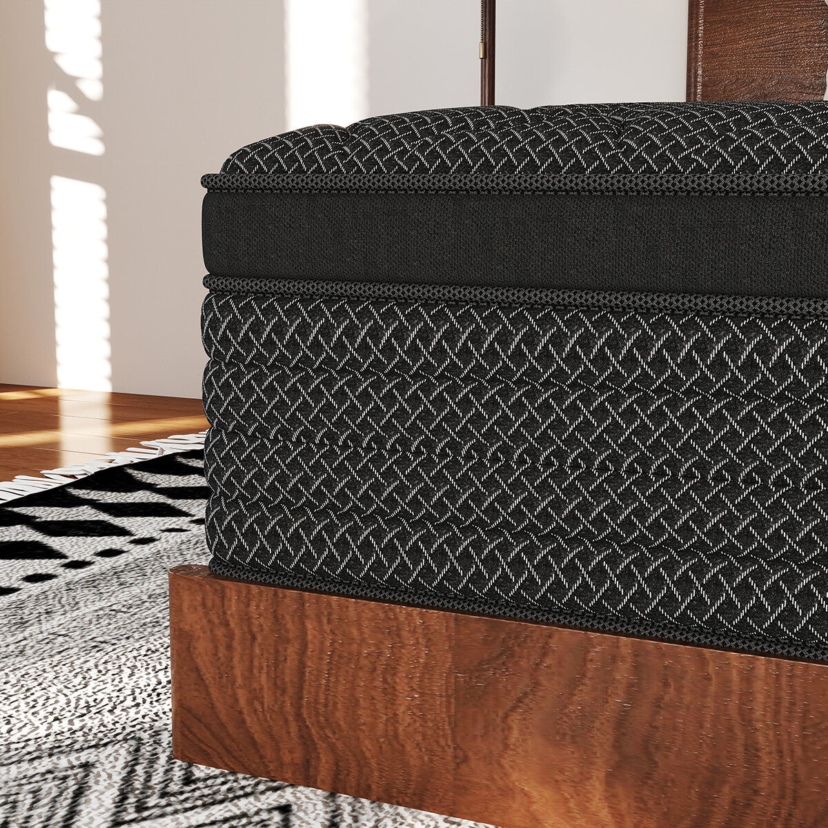 12" 14" Gel Memory Foam Mattress Hybrid Spring Twin Full Queen King Bed In A Box