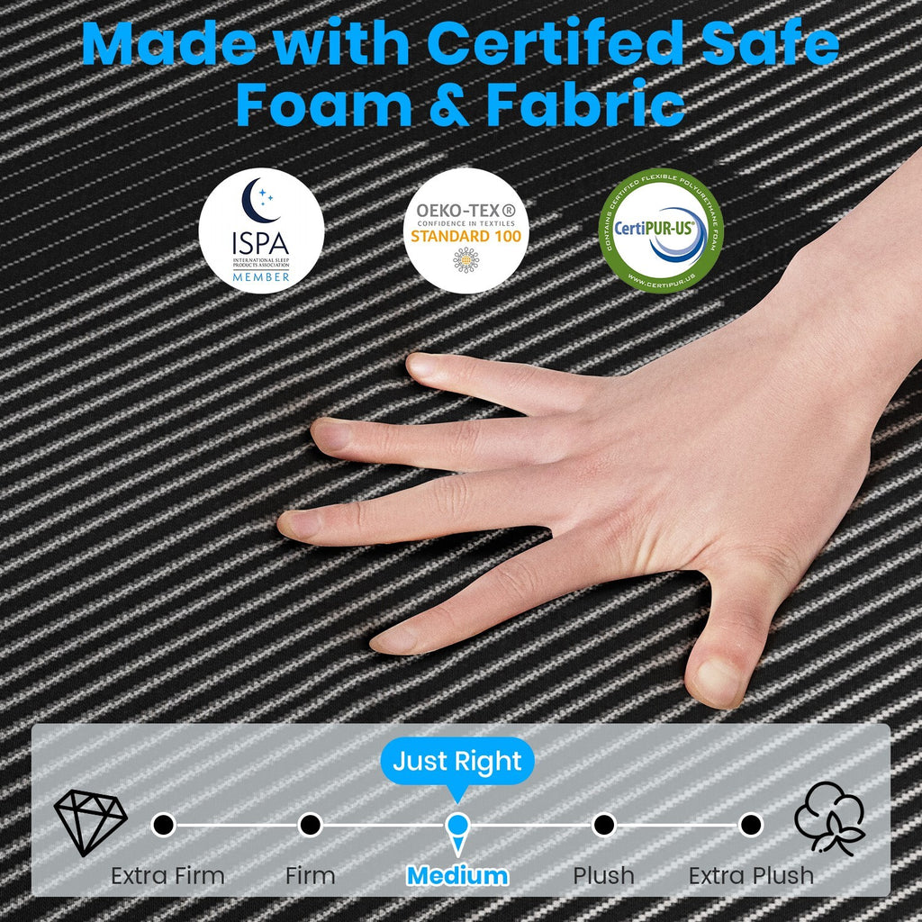 10"12"14" Hybrid Spring Mattress Twin Full Queen King Size Memory Foam in a Box