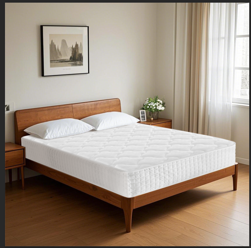 10"12" Twin Full Queen King Size Mattress in a Box Hybrid Spring Gel Memory Foam