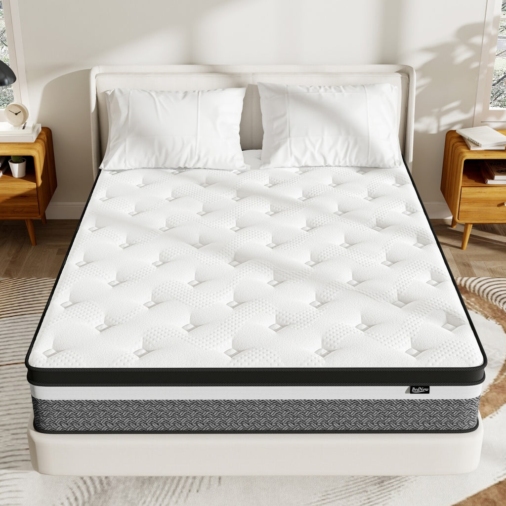 10" 12" 14" Hybrid Spring Gel Memory Foam Queen Mattress Twin Full King Size