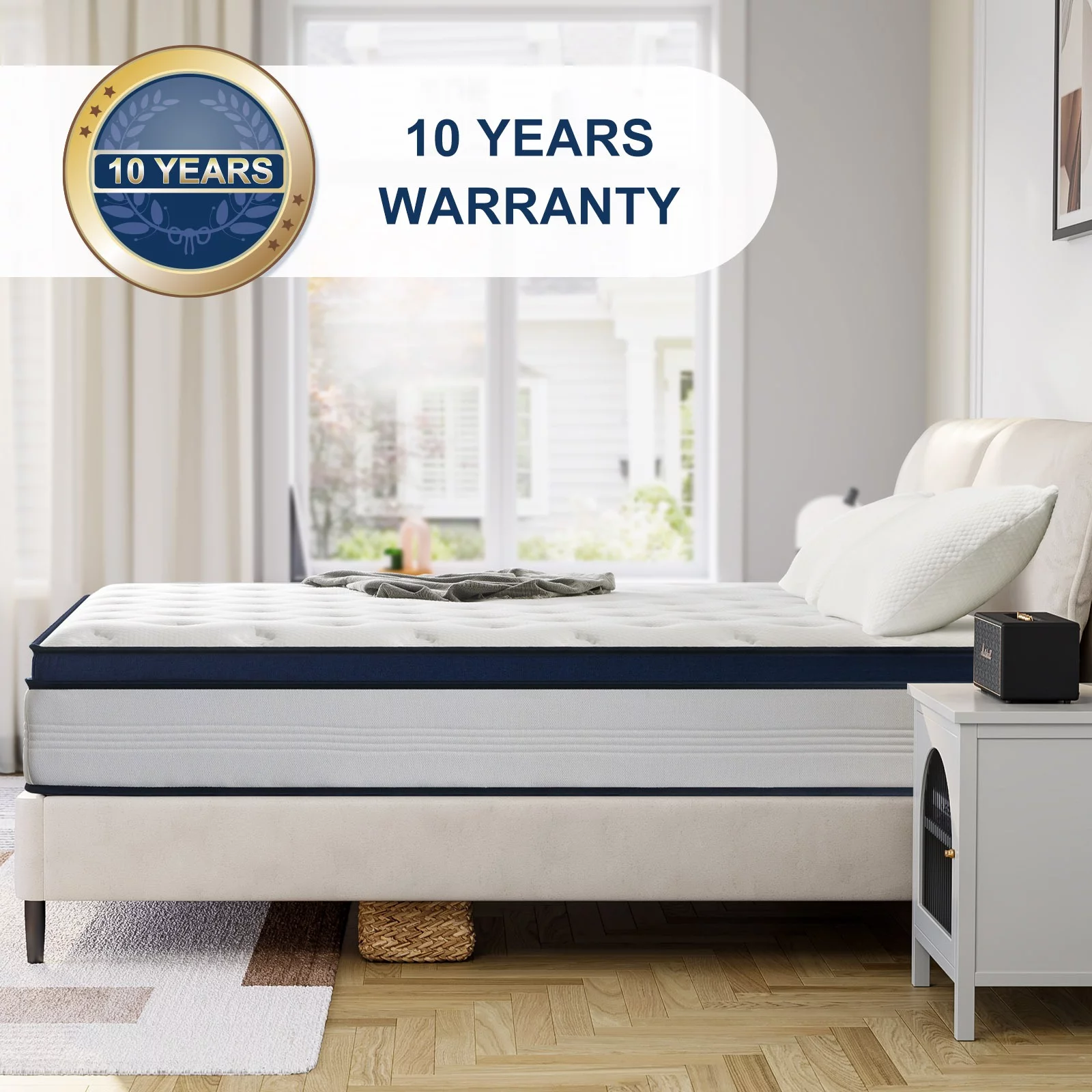 10"12"-Twin, Full, Queen,King Size Mattress Memory Foam Hybrid Mattress in a Box