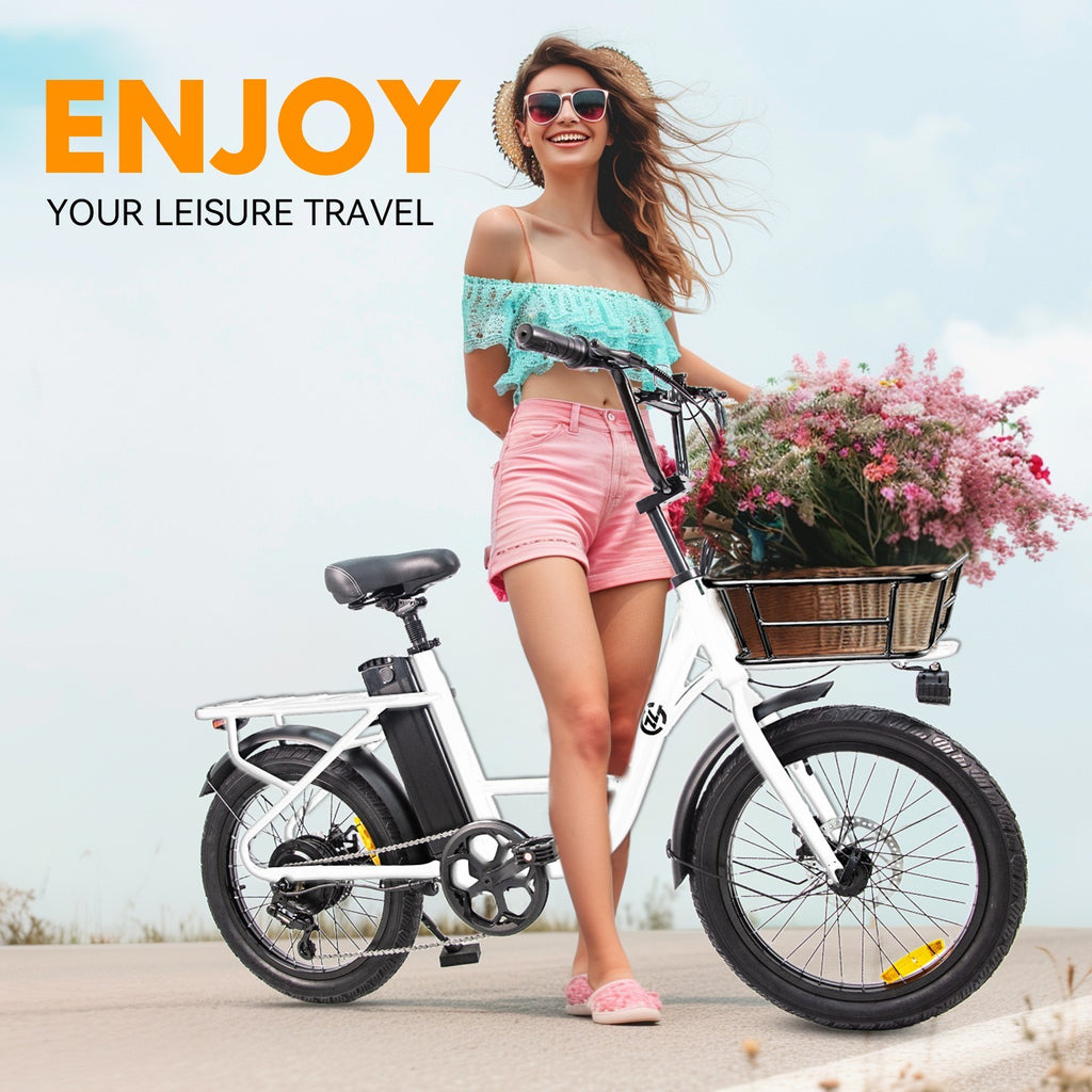 1000W 48V Electric Bike For Adult 10AH 26MPH 32Miles City Commuting E-bike