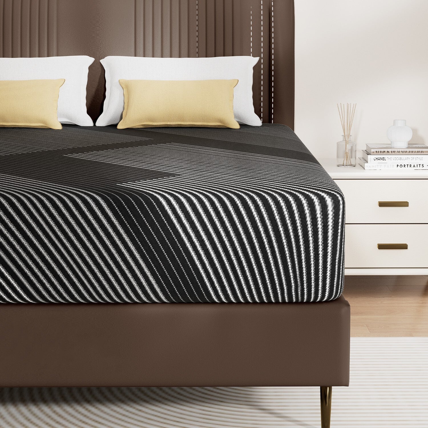 10"12"14" Hybrid Spring Mattress Twin Full Queen King Size Memory Foam in a Box