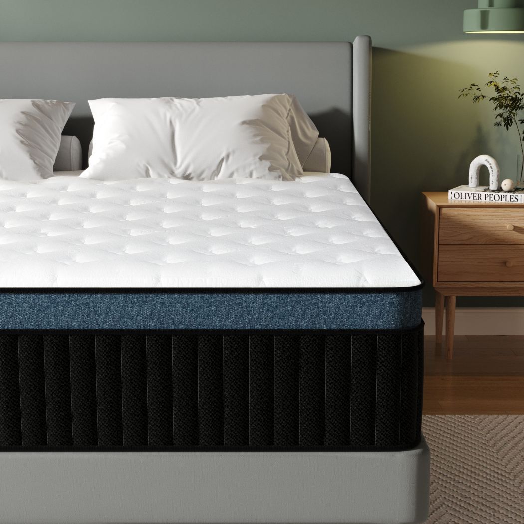 12" 14" Mattress in a Box Twin Full Queen King Size Memory Foam Pocket Spring