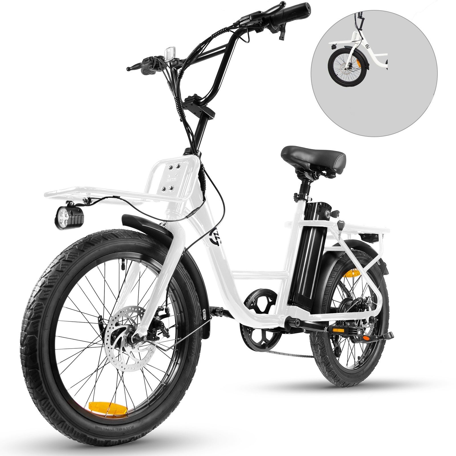 1000W 48V Electric Bike For Adult 10AH 26MPH 32Miles City Commuting E-bike