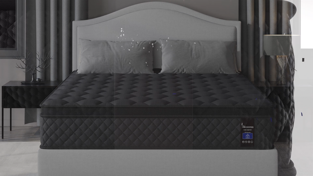 10" 12" 14"Gel Memory Foam Hybrid Spring Mattress Twin Full Queen King in A Box