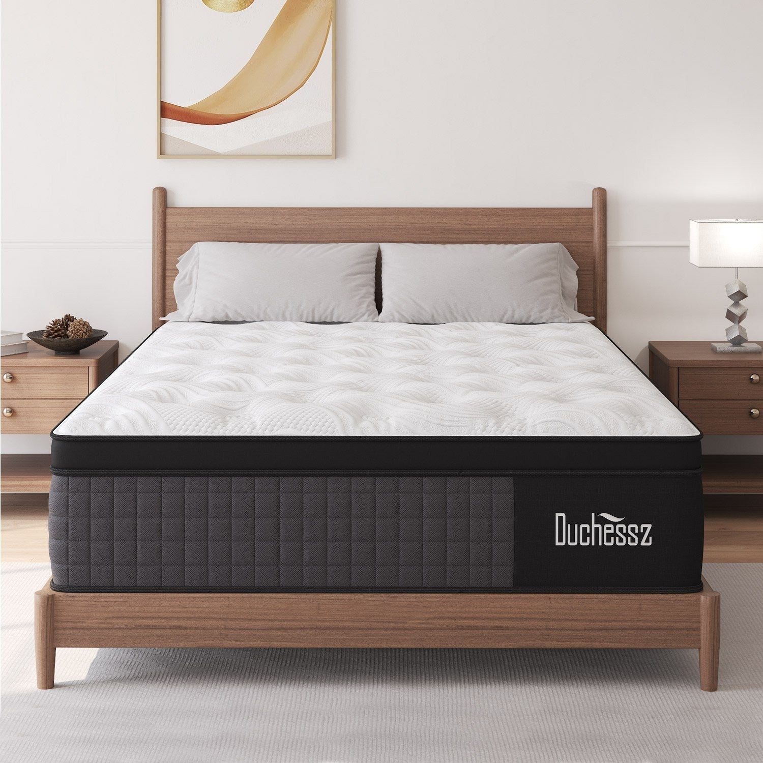 10"12"14" Twin Full Queen King Size Mattress in a Box Hybrid Spring Memory Foam