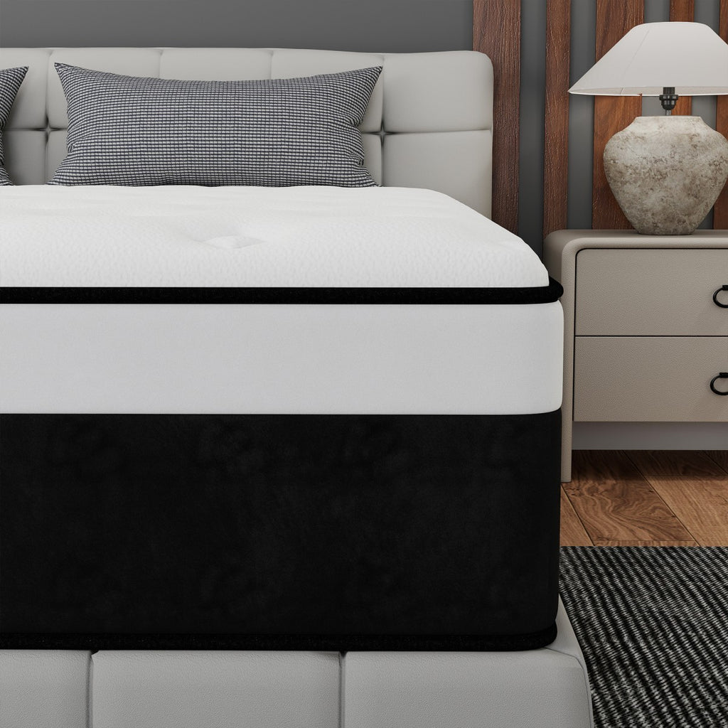 10"/12"/14" Twin Full Queen King Mattress In a Box Gel Memory Foam Hybrid Spring