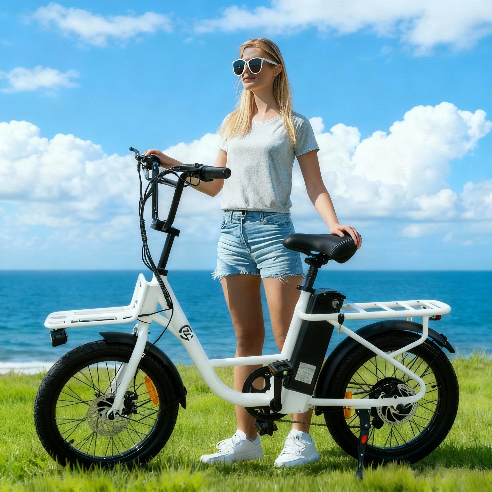 1000W 48V Electric Bike For Adult 10AH 26MPH 32Miles City Commuting E-bike