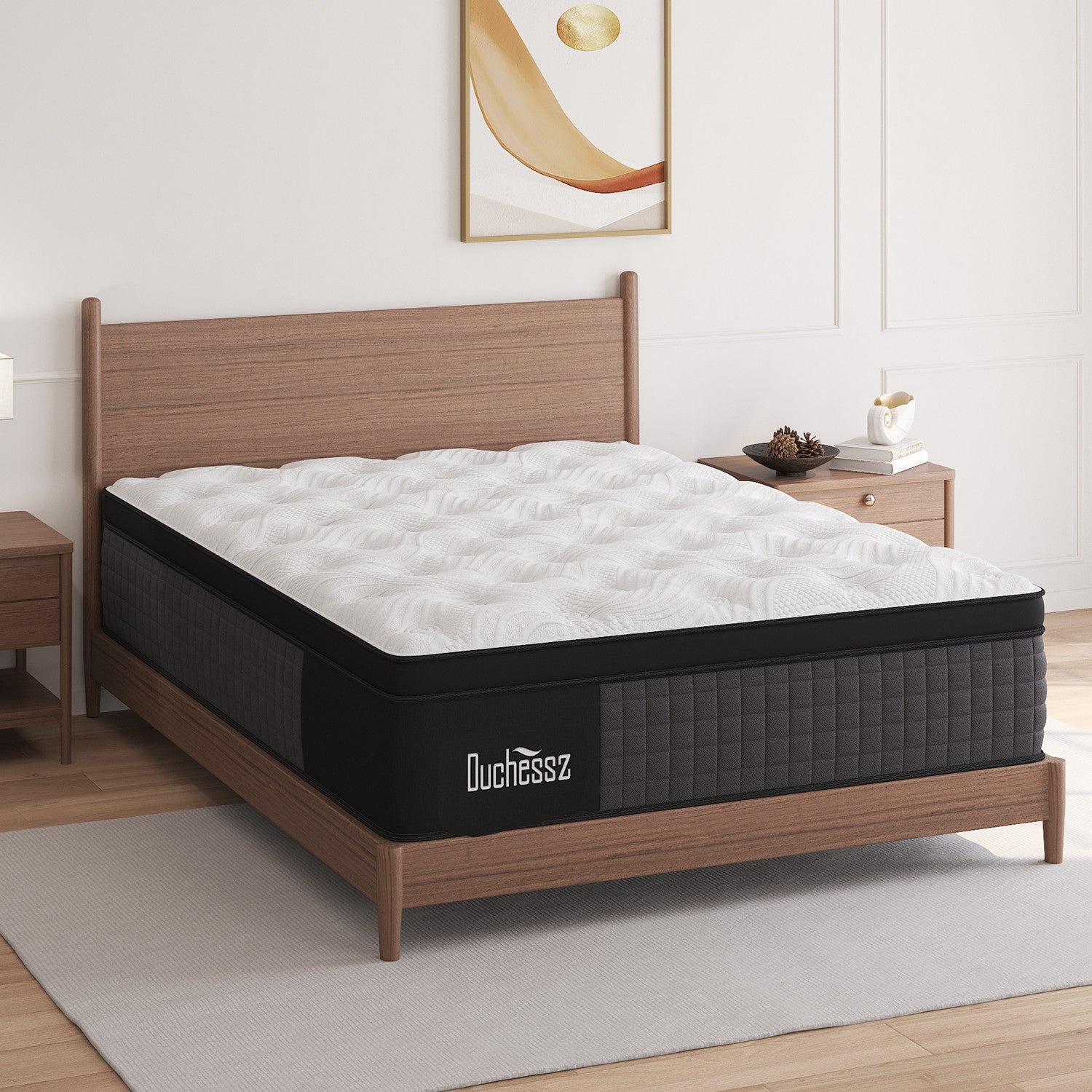 10"Gel Memory Foam Hybrid Spring Mattress Twin Full Queen King in A Box