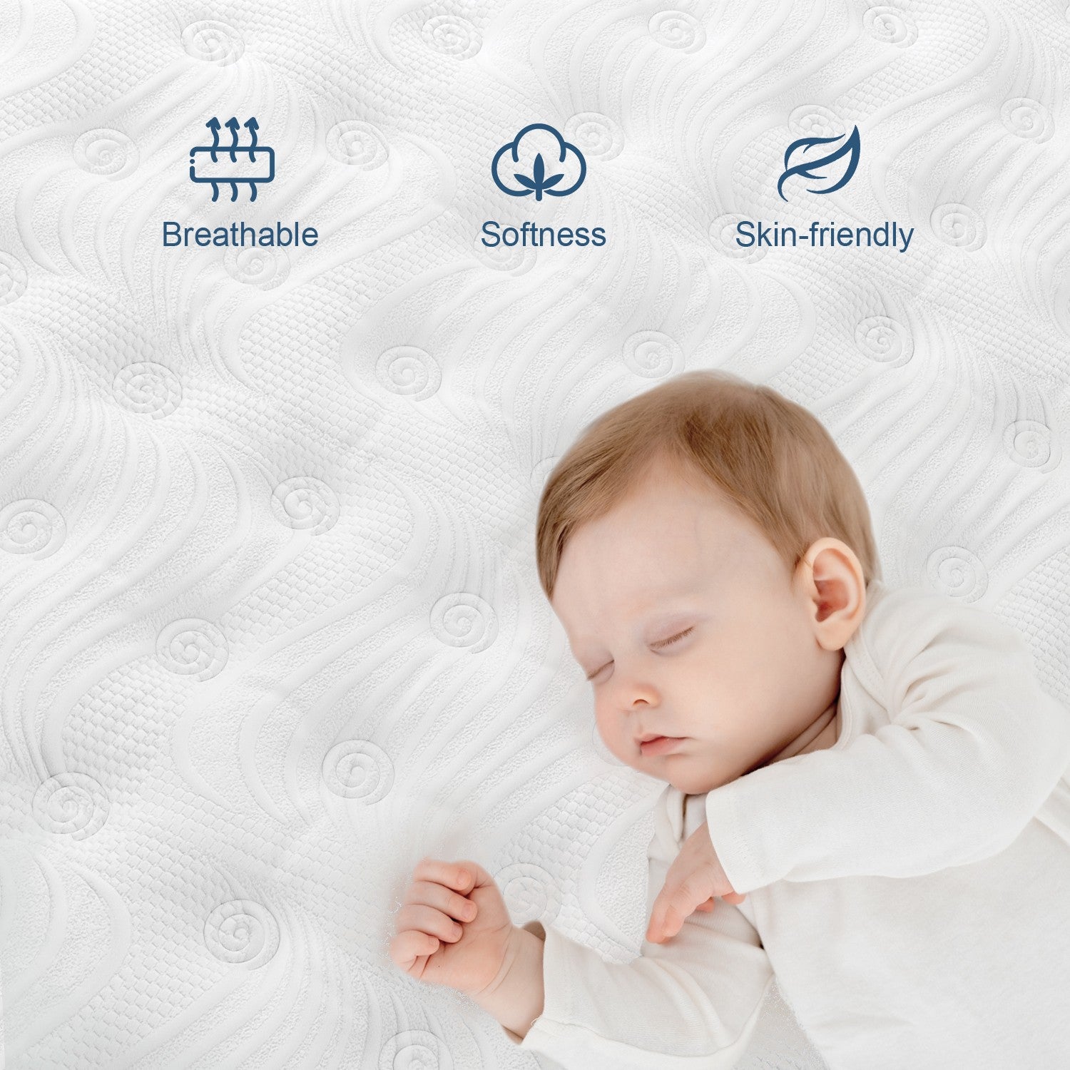 10"Gel Memory Foam Hybrid Spring Mattress Twin Full Queen King in A Box