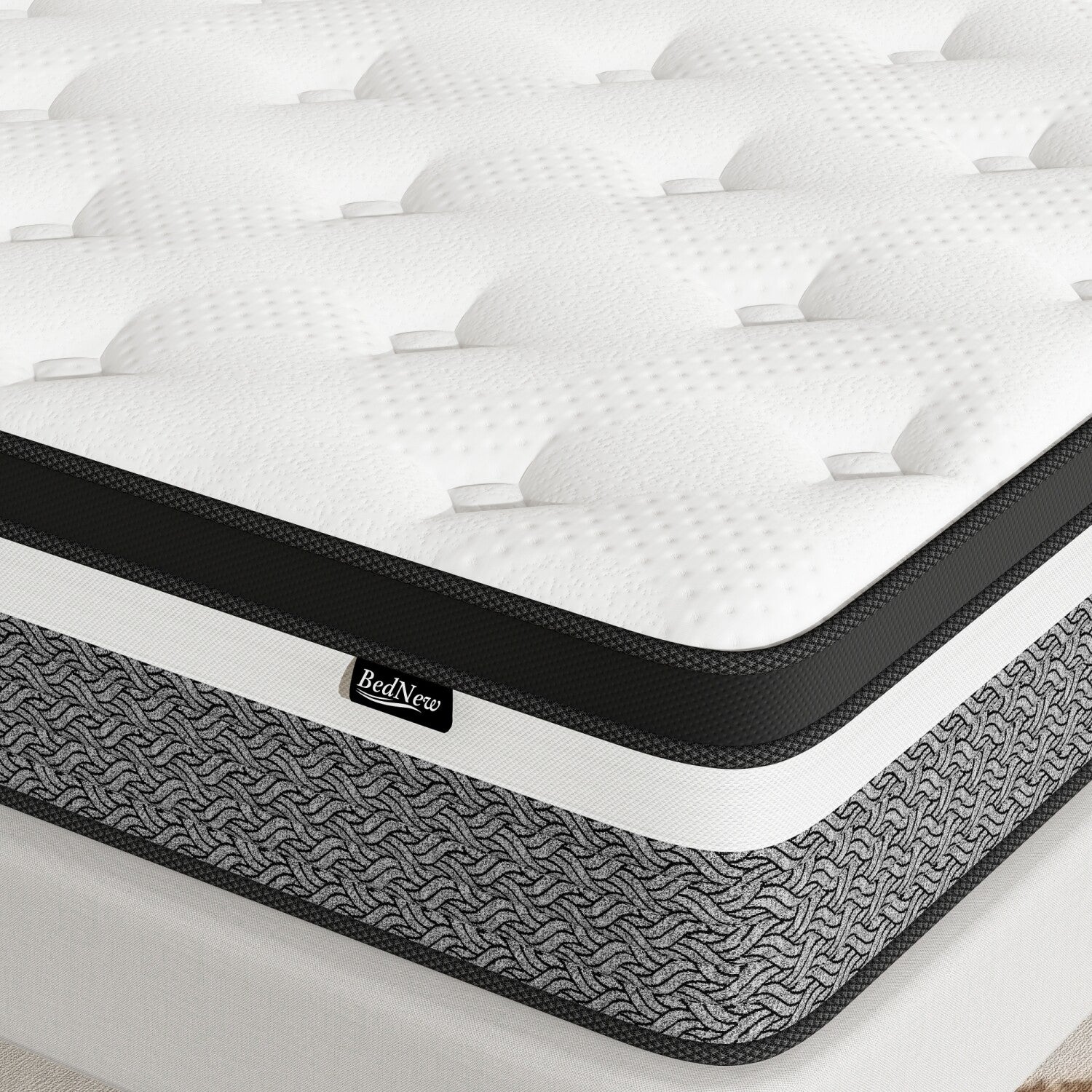 10" 12" 14" Hybrid Spring Gel Memory Foam Queen Mattress Twin Full King Size