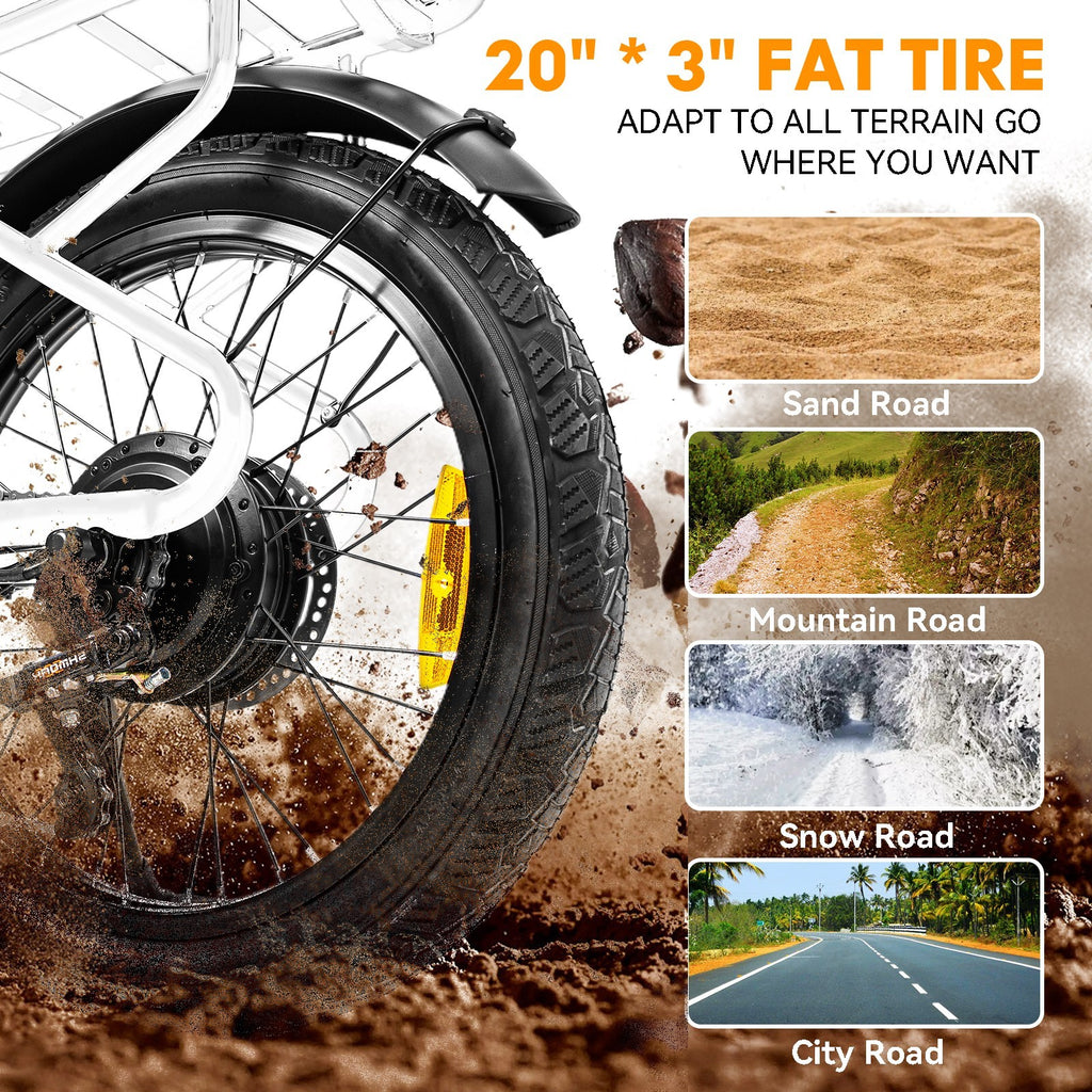 1000W 48V Electric Bike For Adult 10AH 26MPH 32Miles City Commuting E-bike