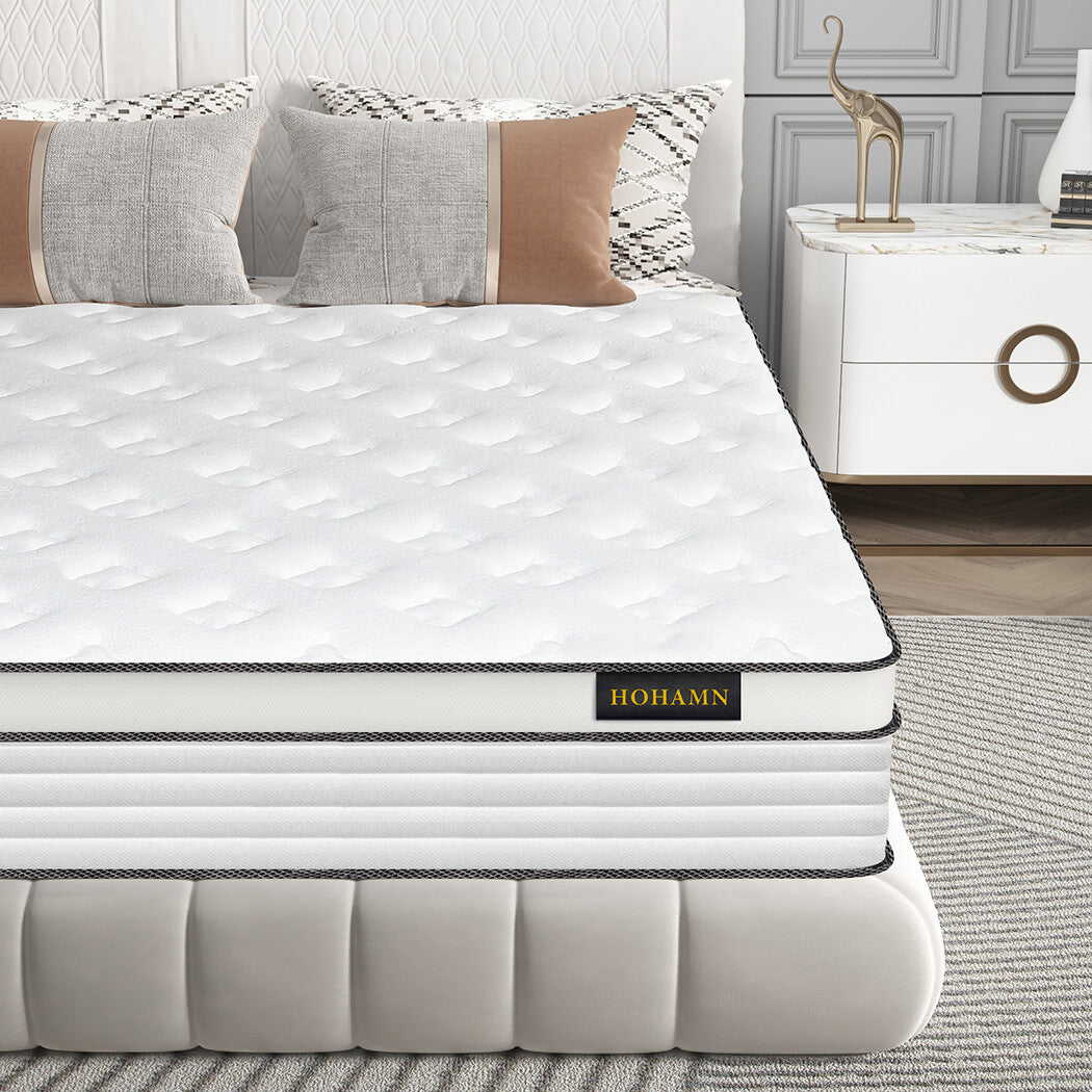 12" 14" Mattress Twin Full Queen King Size Gel Memory Foam Hybrid Spring Bed Box