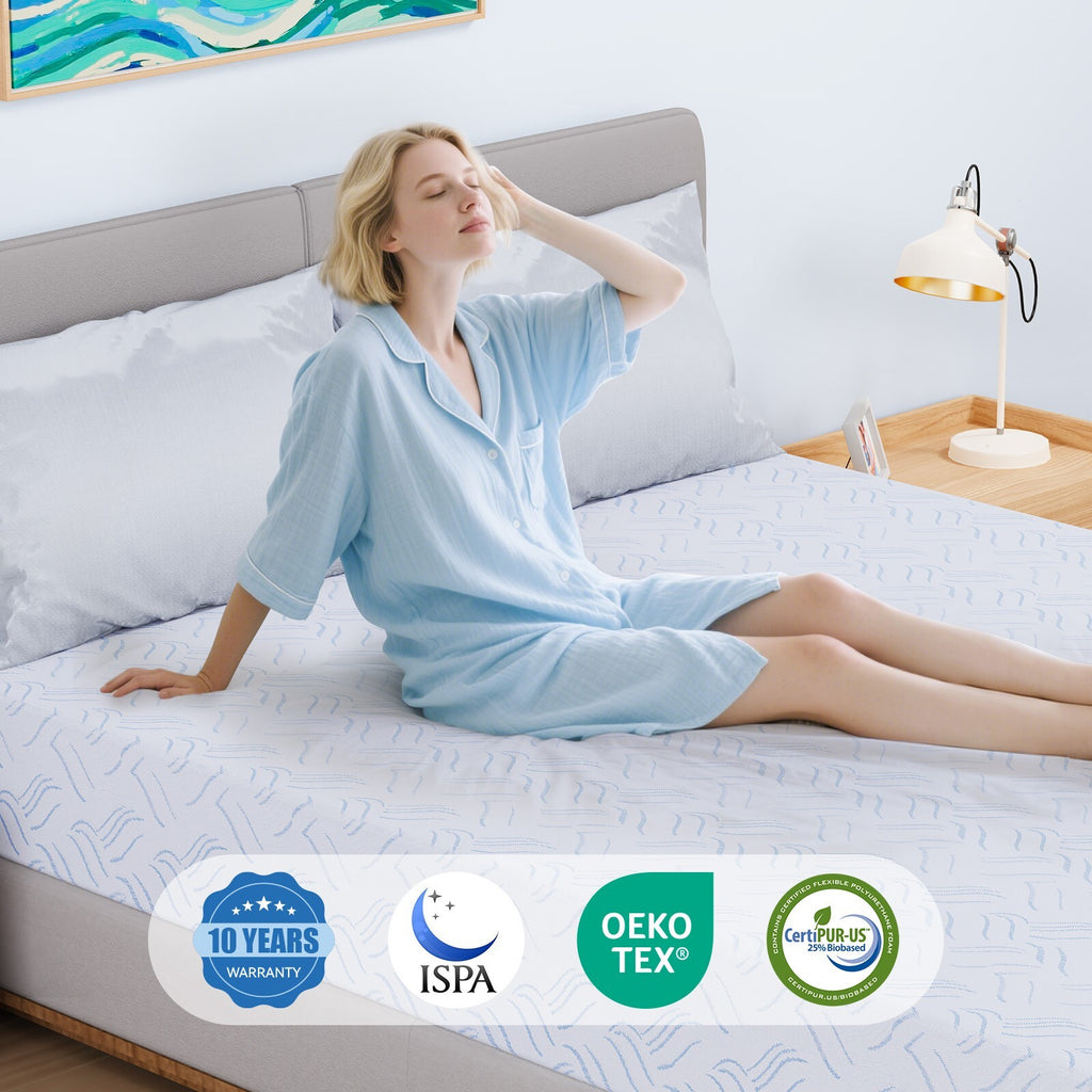 10" 12" 14" Twin Full Queen King Mattress in a Box Hybrid Spring Gel Memory Foam