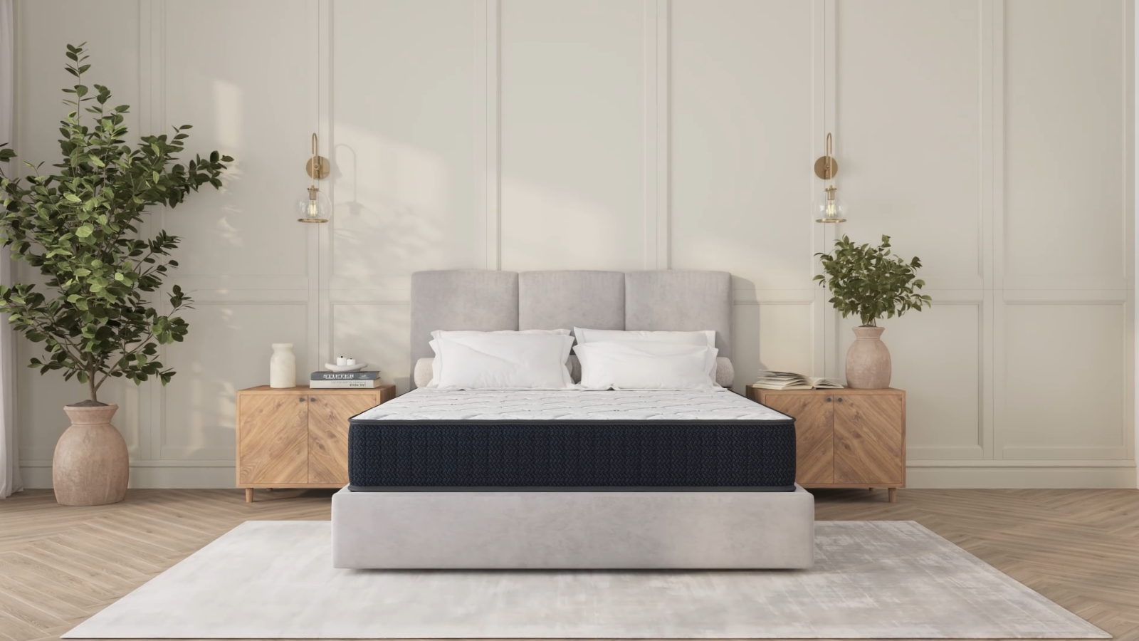 10” & 12” Hybrid Mattress | Firm or Medium Firm | Memory Foam + Coil Support