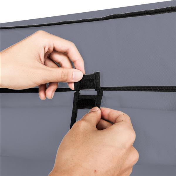 10 Tiers Shoe Rack with Dustproof Cover Closet Shoe Storage Cabinet Organizer