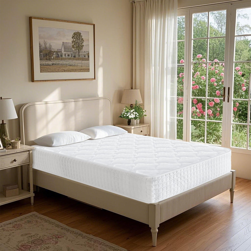 10"12" Twin Full Queen King Size Mattress in a Box Hybrid Spring Gel Memory Foam