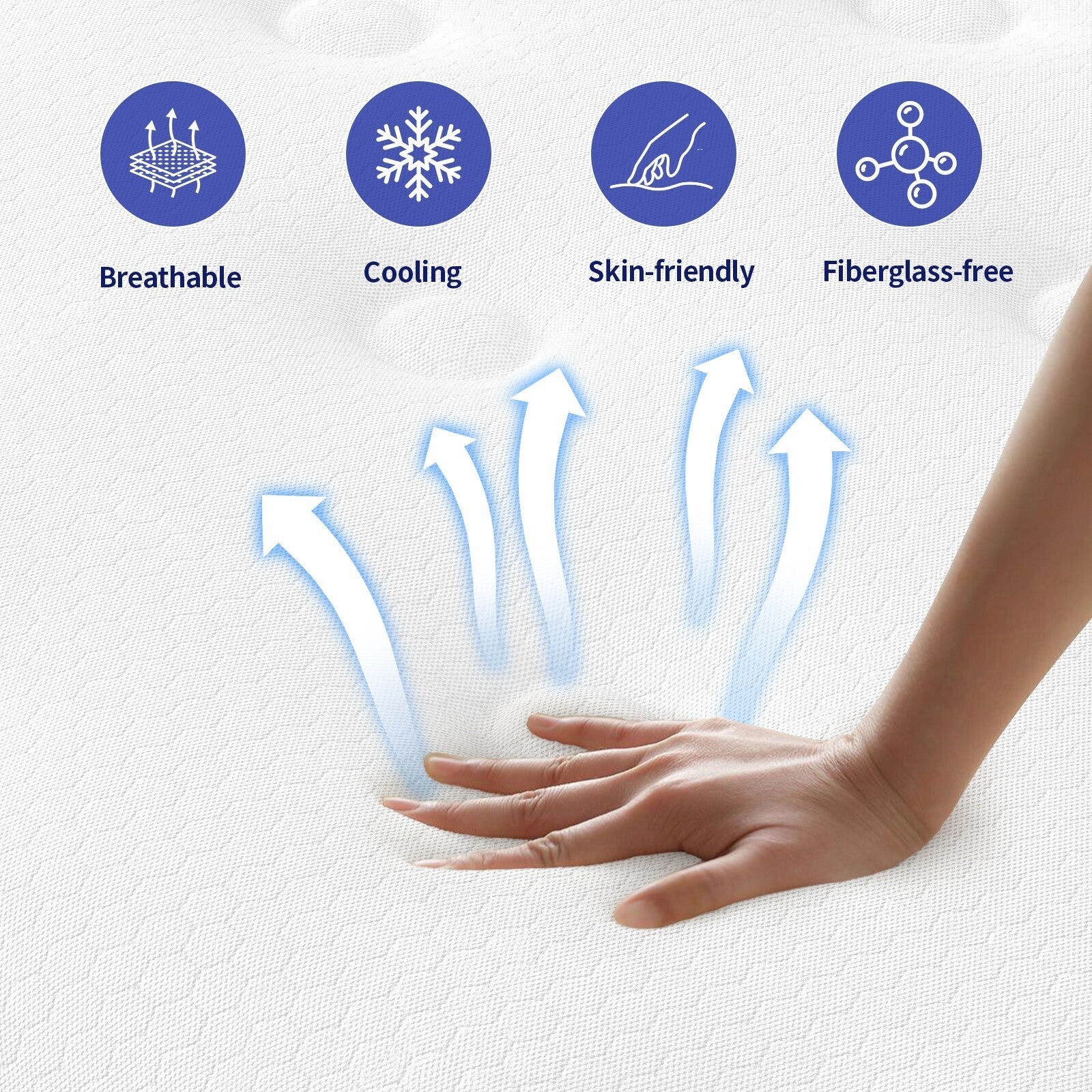 10" 12" 14" Twin Full Queen King Mattress in a Box Hybrid Spring Gel Memory Foam