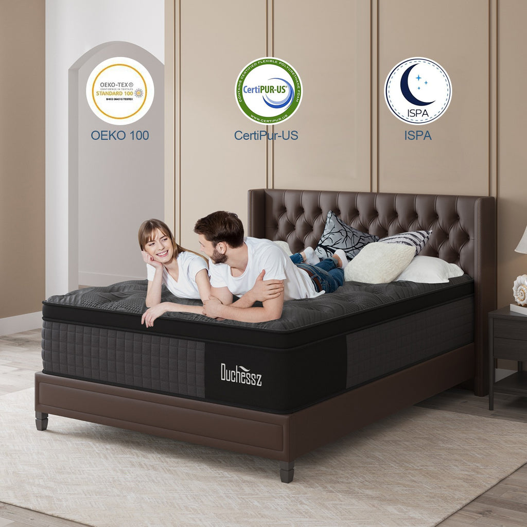 10"12"14" Twin Full Queen King Size Mattress in a Box Hybrid Spring Memory Foam