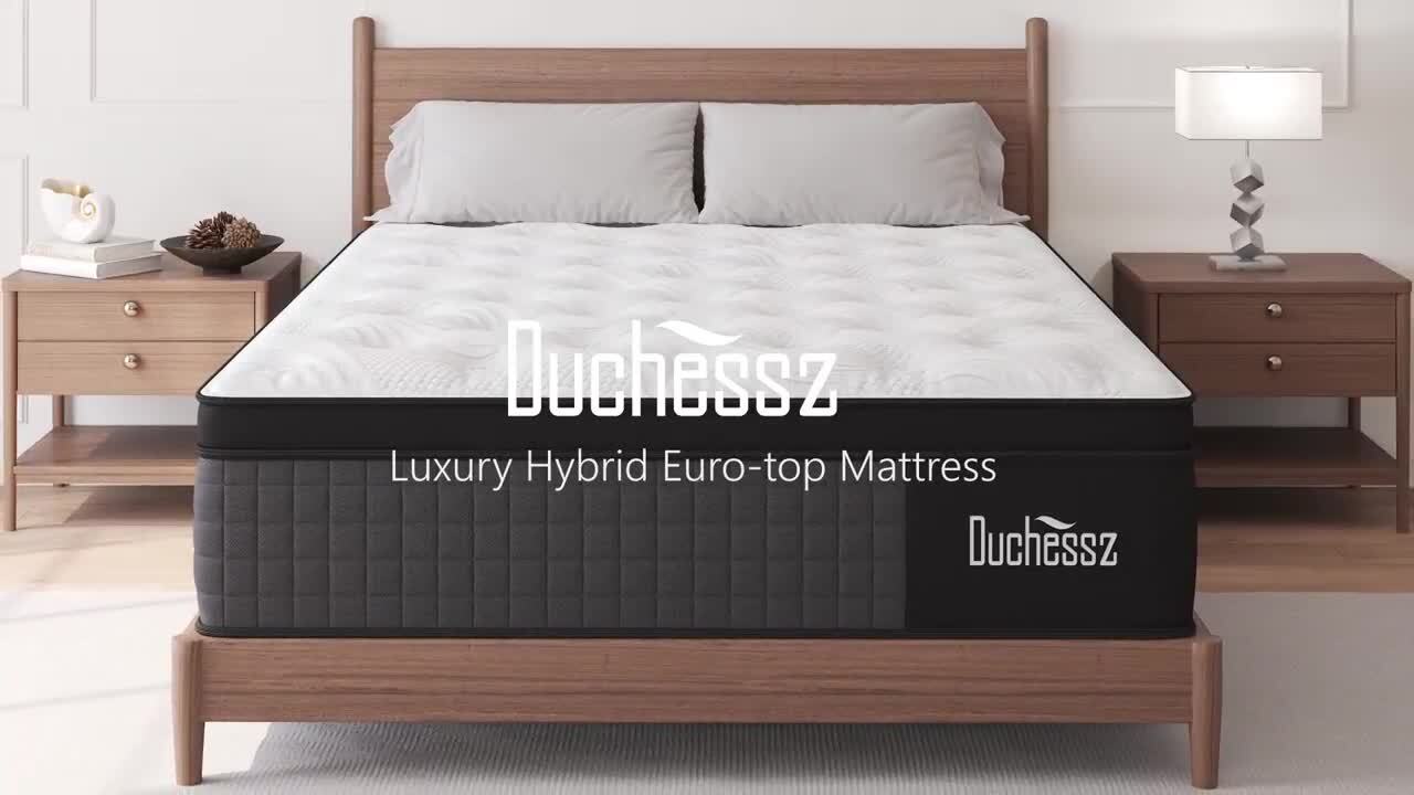 10"12"14" Twin Full Queen King Size Mattress in a Box Hybrid Spring Memory Foam