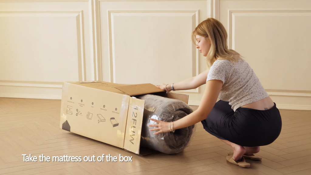 10" 14" Memory Foam Twin Full Queen King Size Spring Hybrid Mattress in a Box