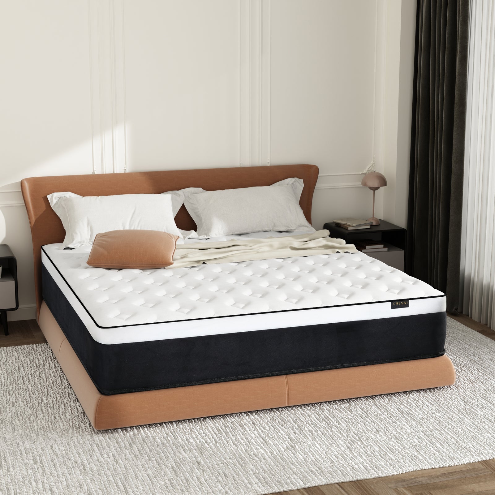 12" 14" Gel Memory Foam Mattress Hybrid Innerspring Twin Full Queen King Size