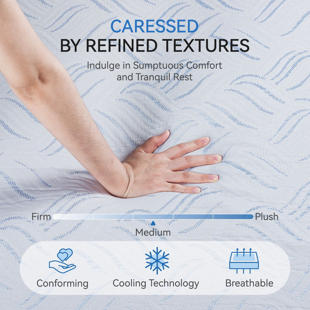 10" 12" 14" Twin Full Queen King Mattress in a Box Hybrid Spring Gel Memory Foam