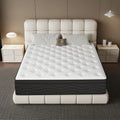 12 Twin Full Queen King Size Gel Memory Foam Hybrid Mattress, Mattress In A Box
