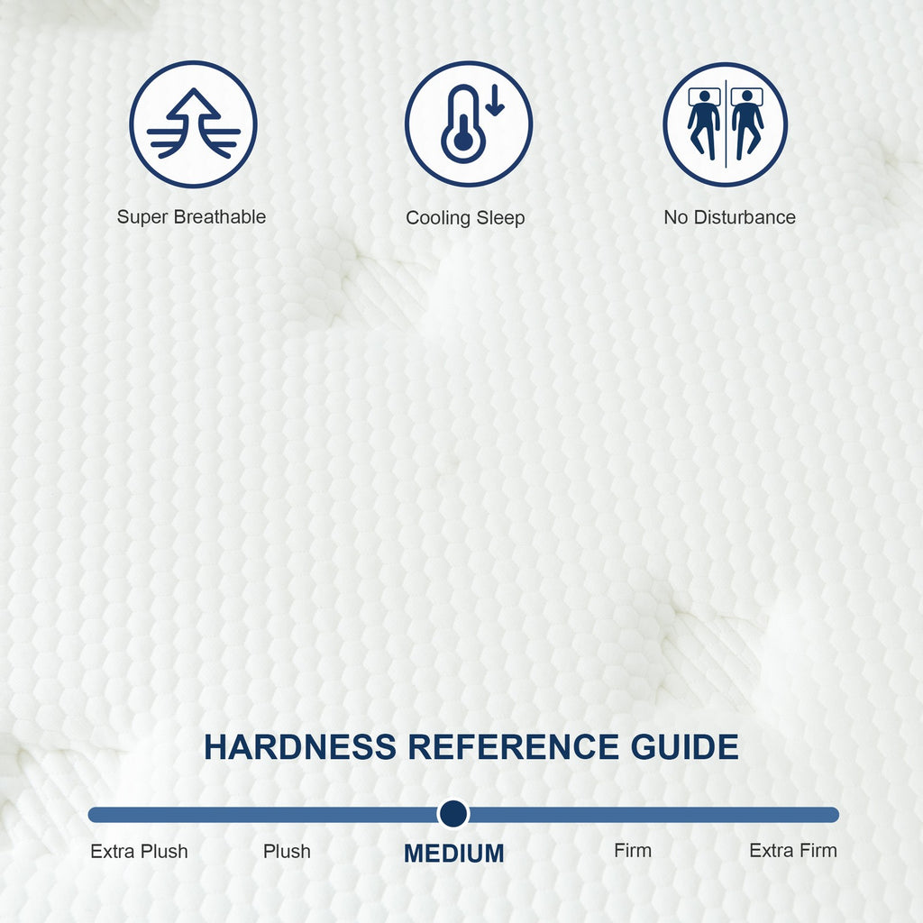 10"12"-Twin, Full, Queen,King Size Mattress Memory Foam Hybrid Mattress in a Box