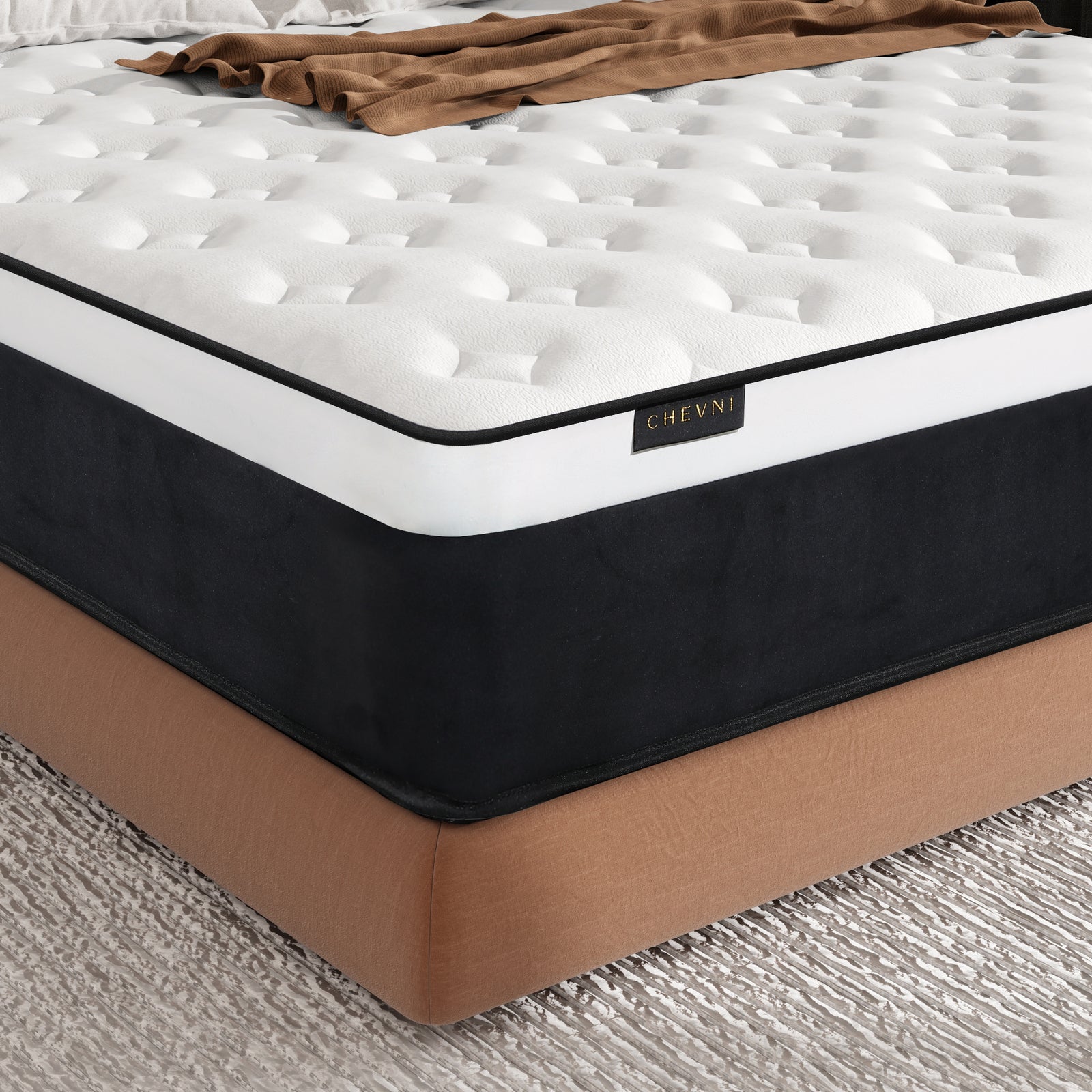 12" 14" Gel Memory Foam Mattress Hybrid Innerspring Twin Full Queen King Size