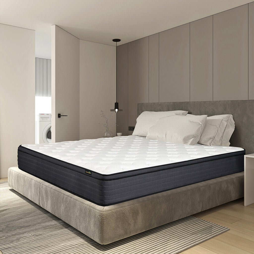 10" 12" 14" Twin Full Queen King Mattress Hybrid Spring Memory Foam Bed in a Box