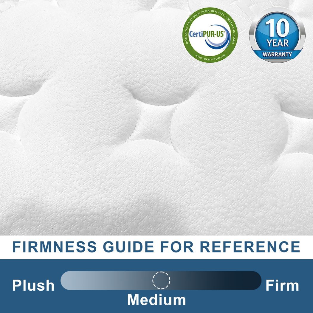 12" 14" Mattress in a Box Twin Full Queen King Size Memory Foam Pocket Spring