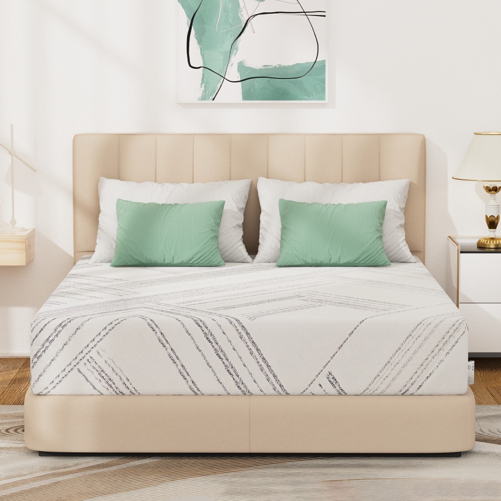 10"12"14" Hybrid Spring Mattress Twin Full Queen King Size Memory Foam in a Box