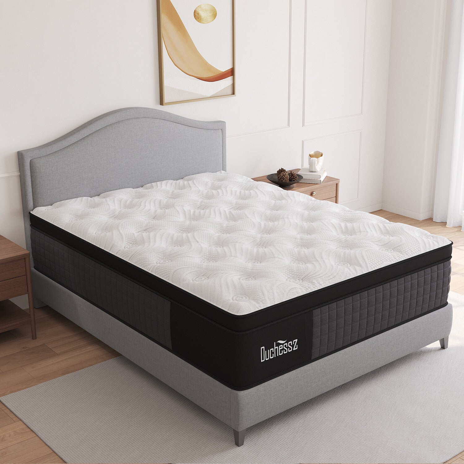 10"12"14" Twin Full Queen King Size Mattress in a Box Hybrid Spring Memory Foam