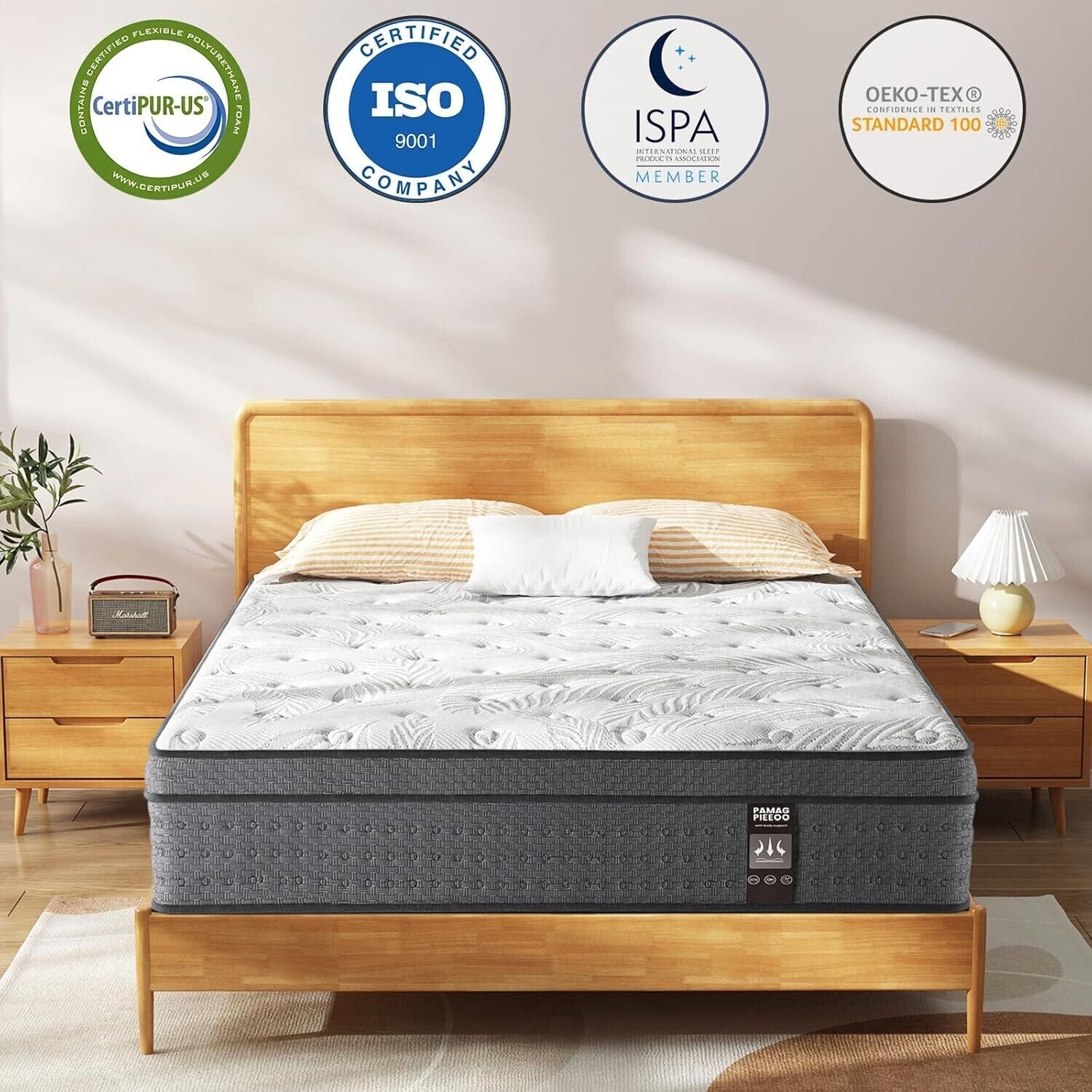 10" 12" 14" Twin Full Queen King Mattress in a Box Hybrid Spring Gel Memory Foam