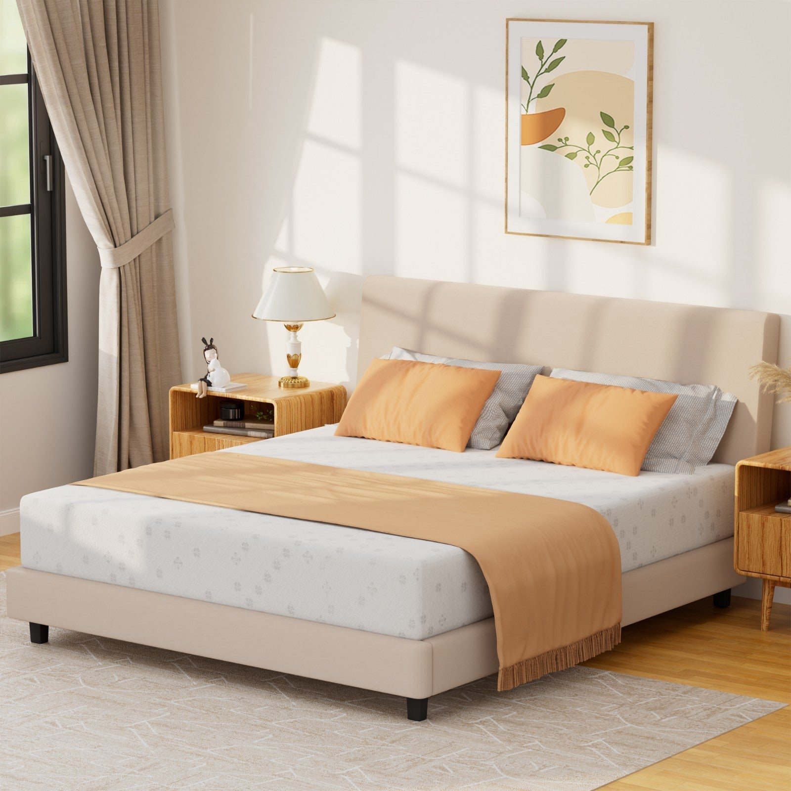 10"12"14" Full Queen King Twin XL Mattress in a Box Hybrid Spring Memory Foam